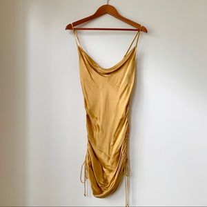 ARITZIA | *BNWT* WILFRED ONLY RUCHED SLIP DRESS
